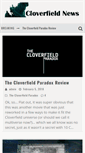 Mobile Screenshot of cloverfieldnews.com