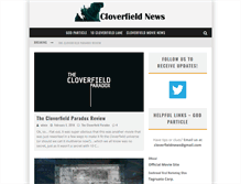 Tablet Screenshot of cloverfieldnews.com